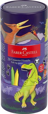 Faber Castell Filzstift Dino 4005401555469