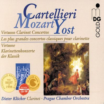 Various: Dieter Klöcker - Virtuoso Clarinet Concertos - jpc Sc