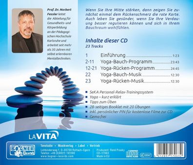 Norbert Fessler: Norbert Fessler: Yoga: Mitte Stärken - Bogner