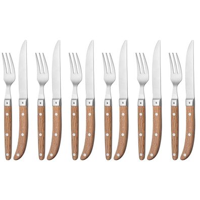 WMF Steakbesteckset Ranch 12tlg