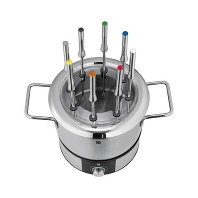 WMF Fondue Lono für bis zu 8 Personen 1,5 Liter 1500 Watt Cromargan matt