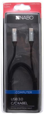NABO USBC 3.0 NABO USBC 3.0 1m schwarz
