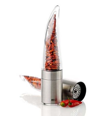 AdHoc Chilischneider PEPE, mit original AdHoc SchneidWerk®, Edelstahl/Acryl, D: 4,5 c