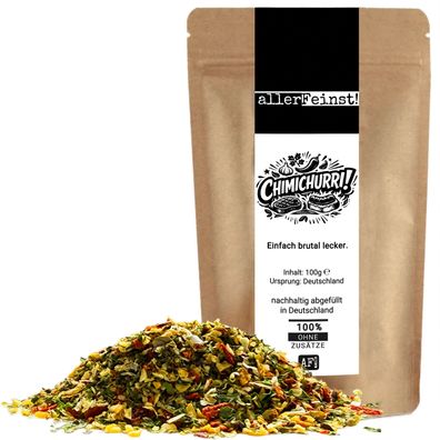 Chimichurri Gewürzzubereitung für Steak Grillgemüse BBQ - 100g
