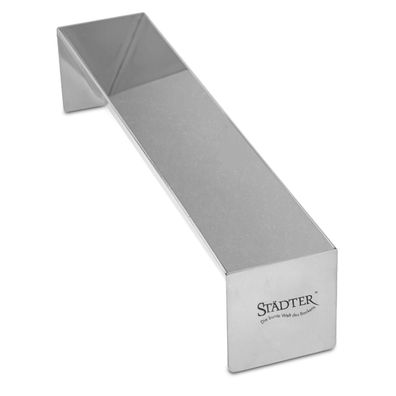 Städter Pasteten- und Terrinenform dreieck edelstahl 30cm