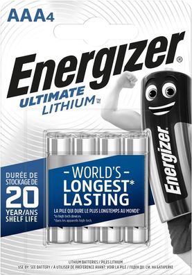 Energizer FR3/L92 Lithium Micro 4-er Blister