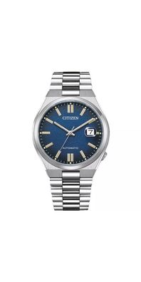 Citizen Automatik Armbanduhr NJ0151-88L Blau Edelstahl