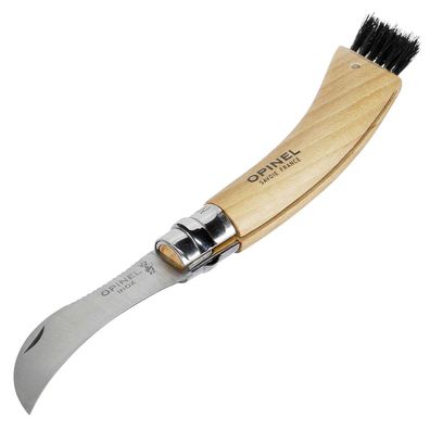 OPINEL Pilzmesser mit Bürste, Buchenholz (254144)