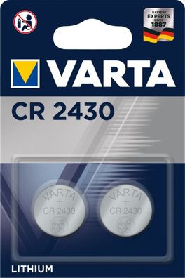 VARTA Knopfzelle CR2430 Electronics 2er