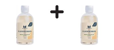2 x Myprotein Flavour Drops (50 ml) White Chocolate