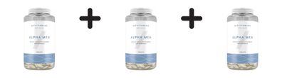 3 x Myprotein MyVitamins Alpha Men Multivitamin (120 tabs) Unflavored