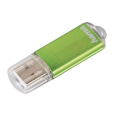 HAMA USB-Stick 2.0 Laeta 10MB/s mit Öse Alu-Gehäuse 64GB grün Flashpen LAETA USB2.0 6
