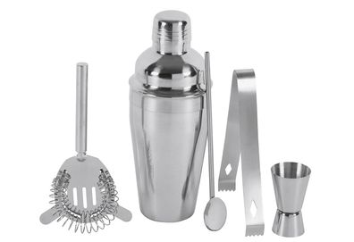 CILIO Bar-Set Edelstahl poliert 5teilig
