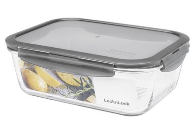 LOCK&LOCK Frischhaltedose Boroseal rechteckig 2 Liter 25,1x18,9x8,8cm