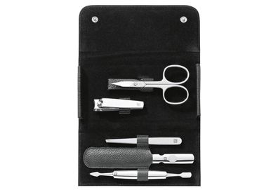 Zwilling Maniküre-Etui Classic Inox 5tlg. Leder schwarz
