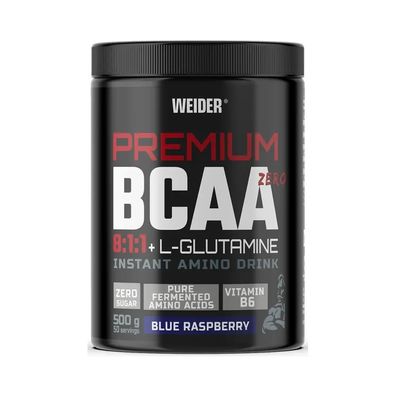 Weider Premium BCAA 8:1:1 + Glutamine (500g) Blue Raspberry