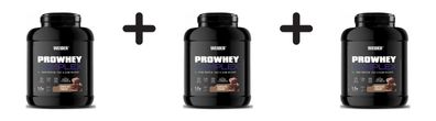 3 x Weider Pro Whey Complex (1200g) Chocolate Fondant