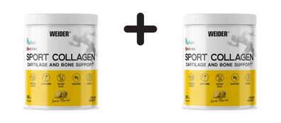 2 x Weider Sport Collagen (300g) Lemon