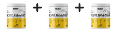 3 x Weider Sport Collagen (300g) Lemon
