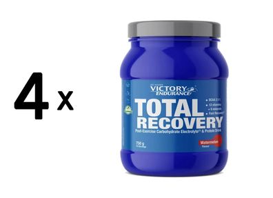4 x Weider Victory Endurance Total Recovery (750g) Watermelon