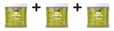 3 x Weider Whey Protein Cream (250g) Pistachio