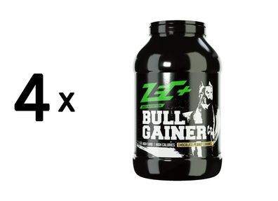 4 x Zec+ Bullgainer (3500g) Chocolate Peanut Caramel