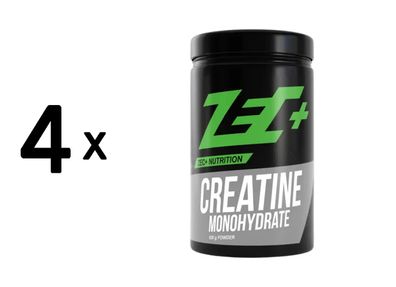 4 x Zec+ Creatine Monohydrate (500g)