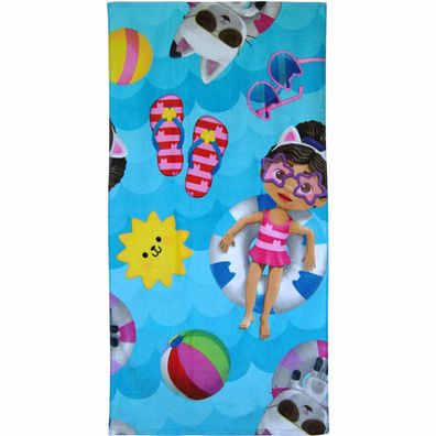 Gabbys Dollhouse Strandtuch aus Baumwolle