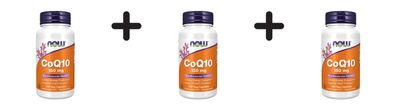 3 x Now Foods CoQ10 150mg (100 vcaps)