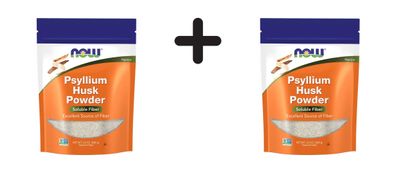 2 x Now Foods Psyllium Husk Powder (680g)