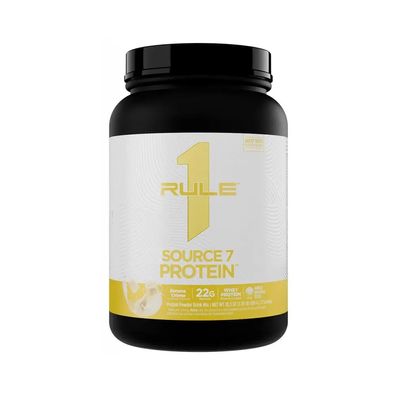 Rule1 R1 Source7 Gelato Protein (2lbs) Banana Crème