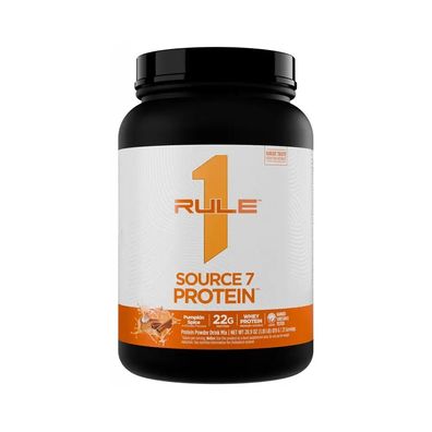 Rule1 R1 Source7 Gelato Protein (2lbs) Pumpkin Spice