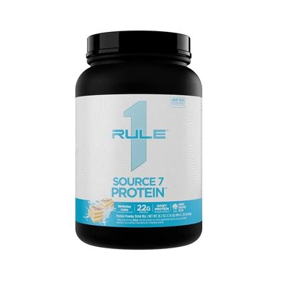 Rule1 R1 Source7 Gelato Protein (2lbs) Birthday Cake