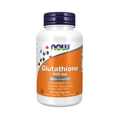 Now Foods Glutathione 500mg (60 vcaps)