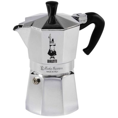 Bialetti Espressokocher Moka Express 4 Tassen