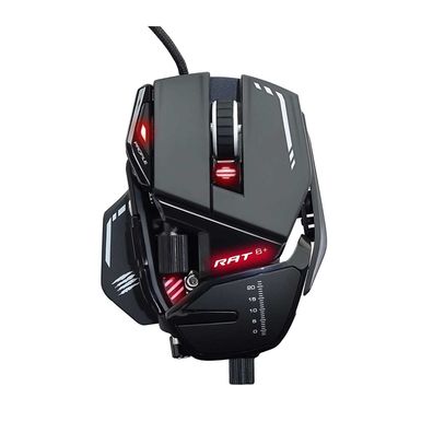 Mad Catz R.A.T.8+ - Maus - optisch - 11 Tasten - kabelgebunden - USB
