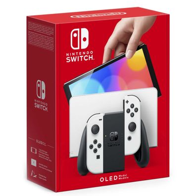 Nintendo Switch OLED - Spielkonsole - Full HD - weiß