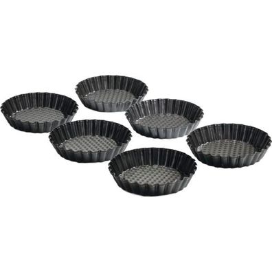 ZENKER Tortelett-Set 6-tlg., antihaftbeschichtet