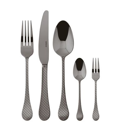 Sambonet Besteckset Taormina Schwarz 30-teilig