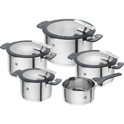Zwilling Kochtopfset, 5-tlg | rund | Edelstahl
