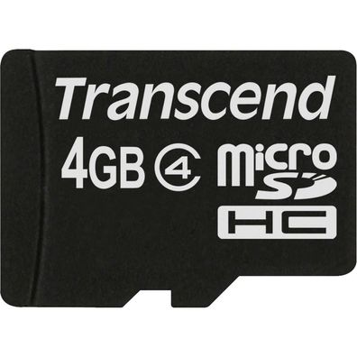 Transcend microSDHC 4GB Class 4