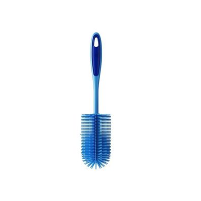 Kochblume Silikon Spülbürste blau