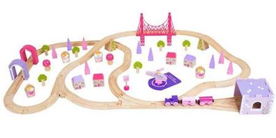 Zauberland - Holzeisenbahnset " ärchenstadt"