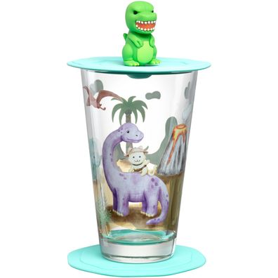 Leonardo Trinkset Bambini Avventura 3-teilig 300 ml Dino