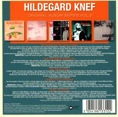 Hildegard Knef: Hildegard Knef: Original Album Series Vol.2