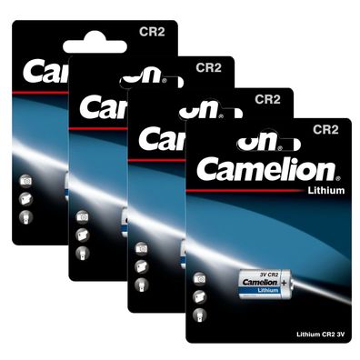 4x Camelion CR2 Photo Spezial Batterie Foto Kamera Lithium 3V DL CR 2