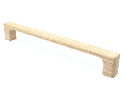 Möbelgriffe BA 128 - 416mm Schrankgriff Eiche massiv Holzgriff Natur