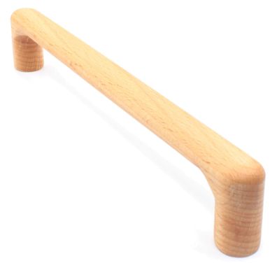 Möbelgriffe BA 64 - 416mm Holzgriff Möbel Küchengriff Buche massiv