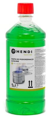 HENDI Chafing Dish Brennpaste - Flasche, Transparent