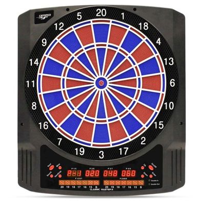 Carromco Carromco Elektronik Dartboard Classic Master Ii, Mit Adapter, 2-Loch Abstand
